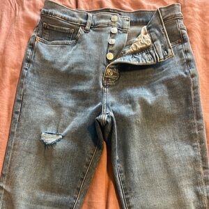 Express High Rise Skinny Jeans